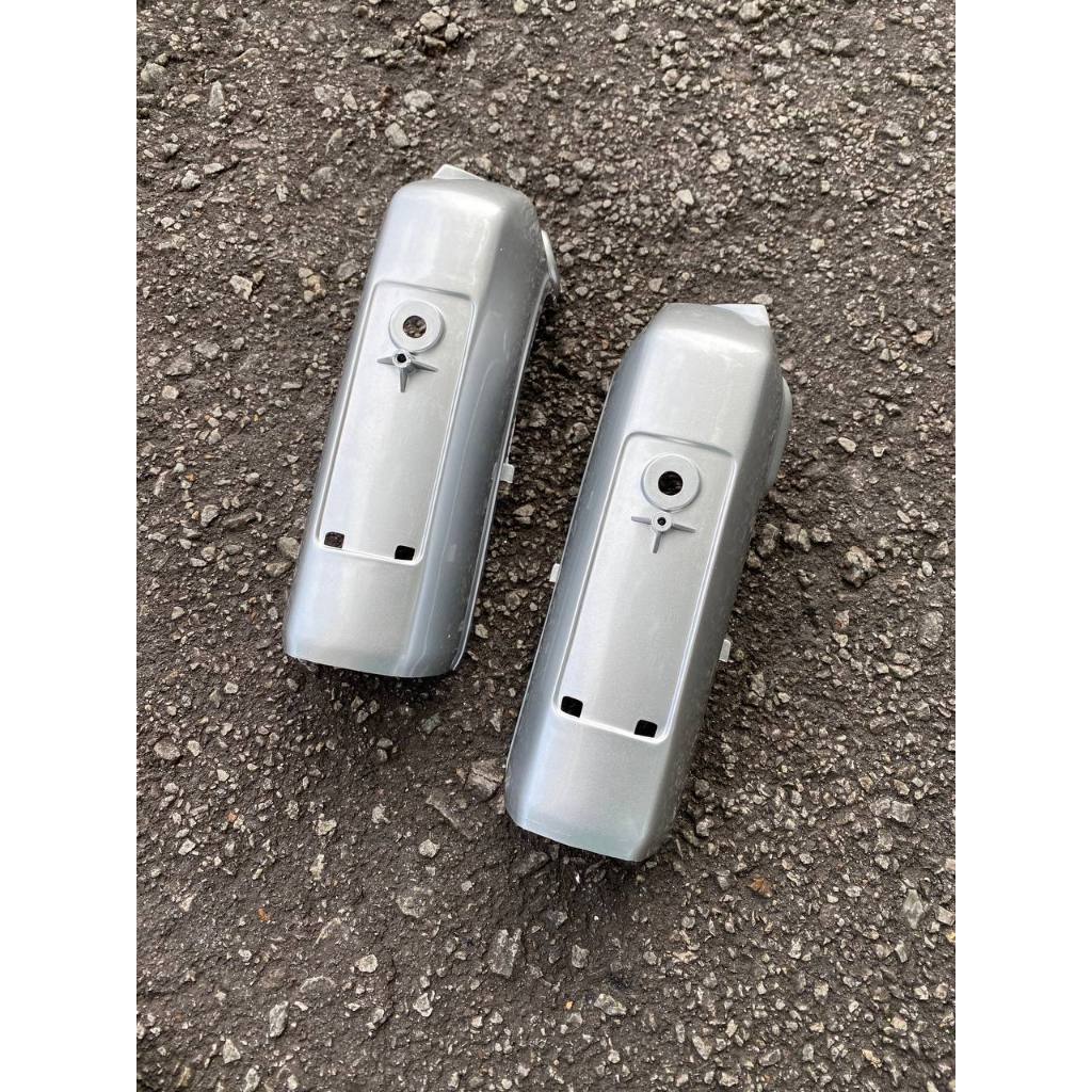 COVERSET BODYSET EX5 DREAM HONDA COVERSET SILVER BLUE CHROME LIMITED EDITION COMPLETE ORIGINAL MADE IN MALAYSIA