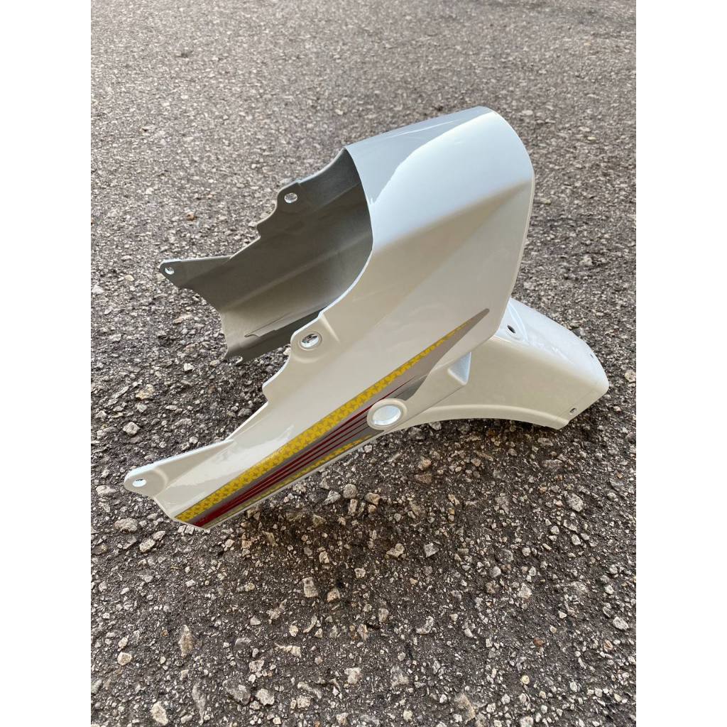 COVERSET BODYSET EX5 DREAM HONDA COVER SET ALL WHITE PUTIH STANDARD COMPLETE M SEKI MADE IN MALAYSIA