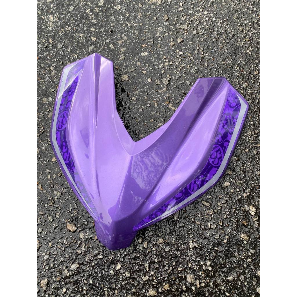 Y16 V1 V2 COVERSET Y16ZR PURPLE SILVER BPM1 S3 BATIK Y16-B-4 ORIGINAL VELOZI YAMAHA SIAP TANAM READY STOK