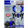 COVERSET BODYSET NVX 155 NVX155 V2 YAMAHA AEROX DPRME METALIC BLACK RED TITAN EDITION VELOZI SIAP TANAM NVX-V2-ARX-16