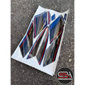 STICKER BODYSET / STRIPE COVERSET Y15 Y15ZR V1 V2 DPBMU BLACK 2023 DARK PURPLISH BLUE METALIC MORITAKA YAMAHA ORIGINAL