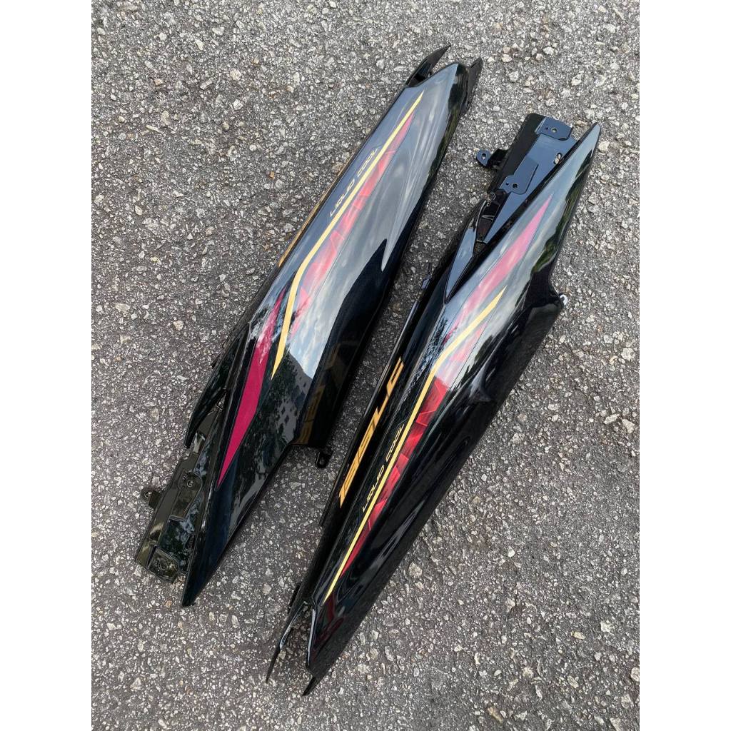 COVERSET BODYSET YAMAHA LC LC135 V6 V7 DPRME METALIC BLACK RED TITAN L6-ST-14 SIAP TANAM VELOZI DOCTOR 054