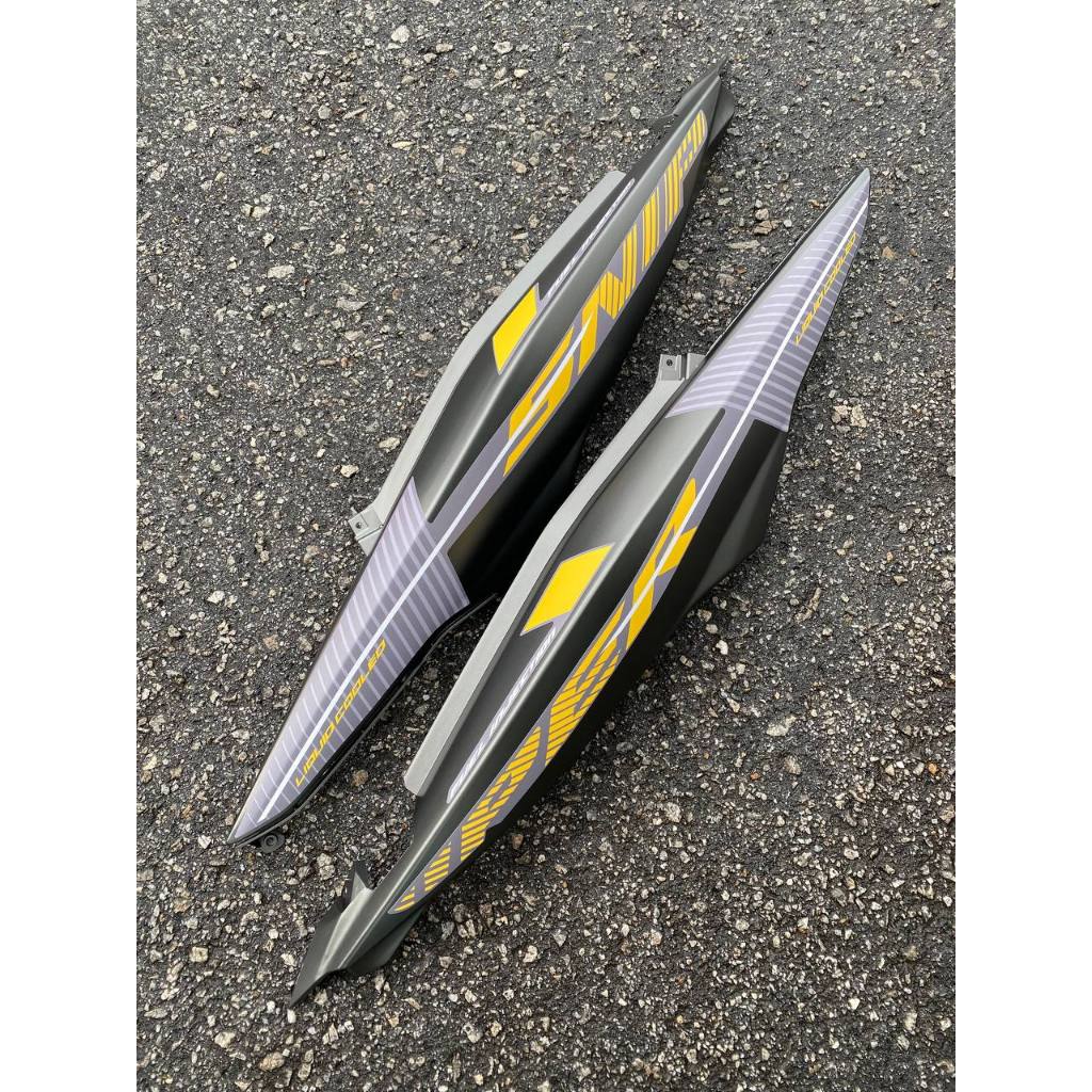 COVER SET Y15ZR SNIPER GREY MATT YELLOW 2021 COVERSET PREMIUM EDITION BODYSET Y15ZR Y15 YSUKU V1 V2 NEW ORIGINAL VELOZI