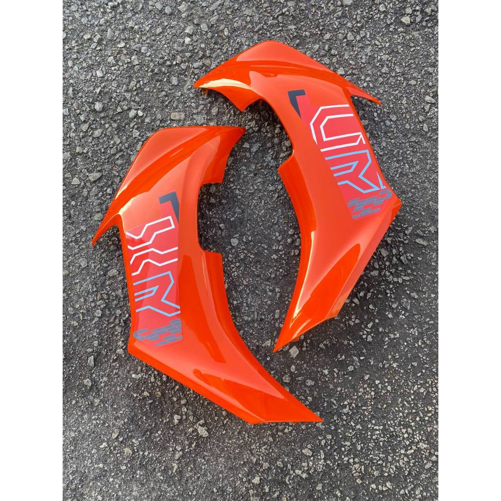 COVERSET BODYSET NVX 155 NVX155 V2 YAMAHA BLUE VOM2 BIRU ORANGE AEROX EDITION VELOZI SIAP TANAM NVX-V2-ARX-5