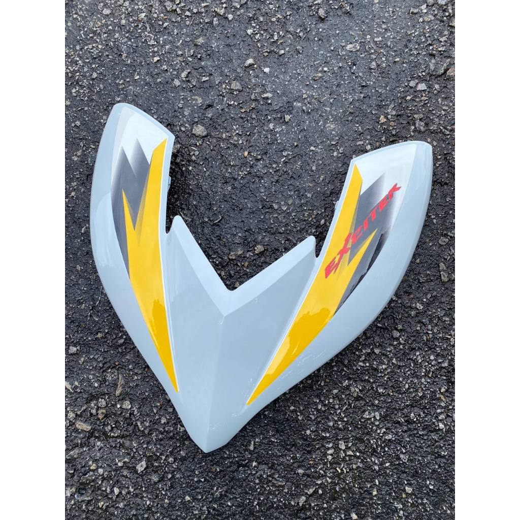 COVERSET BODYSET LC135 LC V8 DR RC FULL WHITE PUTIH FUEL INJECTION FI YAMAHA SIAP TANAM DOCTOR 029 OEM