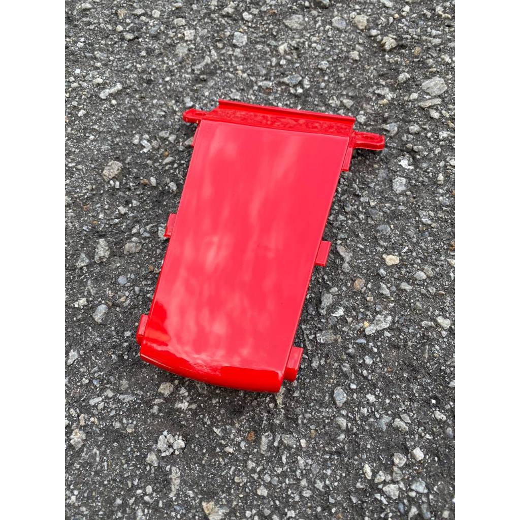 KAWASAKI NINJA DOUBLE R KR 150 RR BODY COVERSET STICKER TANAM 2 TONE RED MERAH SEKALI TANK ( 2 KOTAK BESAR ) OEM SET