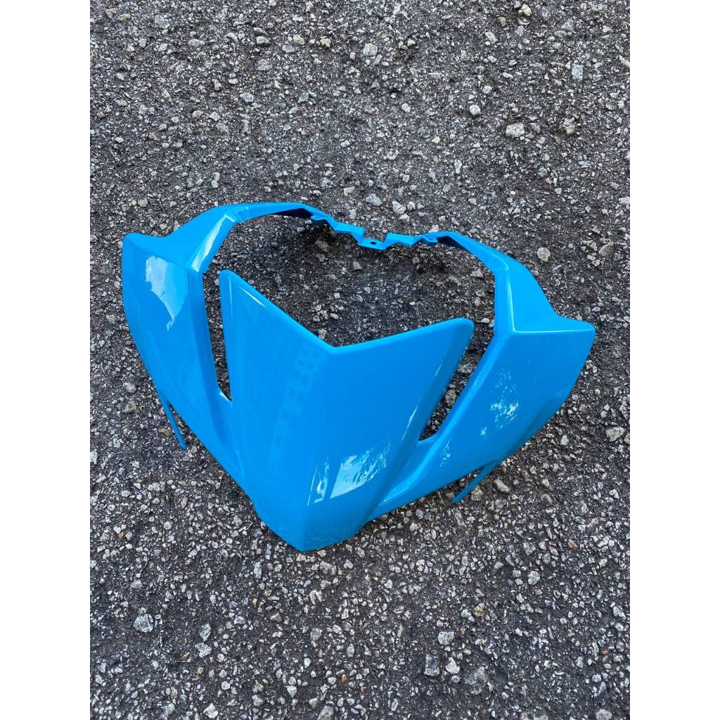 COVERSET BODYSET LC135 LC V8 STANDARD DESIGN 2025 AQUA BLUE BSA FUEL INJECTION FI YAMAHA SIAP TANAM VELOZI DOCTOR