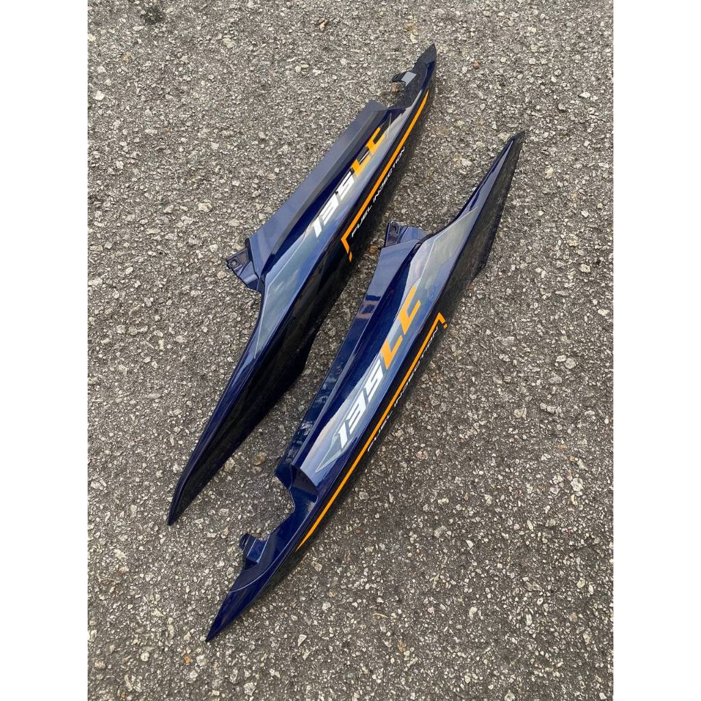 MOTORCYCLE COVERSET BODYSET LC135 LC V8 DBMND BLACK MATT FUEL INJECTION FI YAMAHA VELOZI L8-S-7 STD VELOZI V DOCTOR