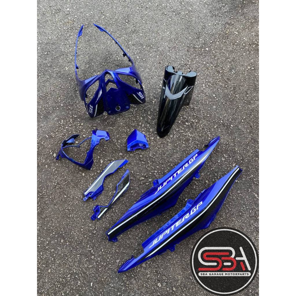 COVERSET BODYSET LAGENDA 115ZR FI EXR GP BIRU BLUE 006 JUPITER DOCTOR OEM SIAP TANAM