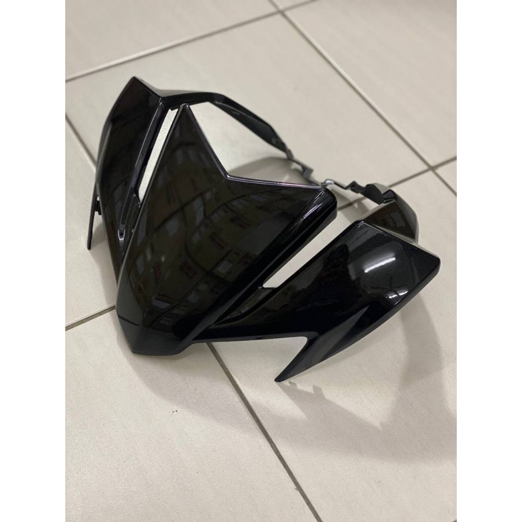 COVERSET BODYSET LC135 LC V8 5 MILLIONTH ROLL OUT 5MRO HITAM BLACK FUEL INJECTION FI YAMAHA SIAP TANAM VELOZI L8-5MRO-2