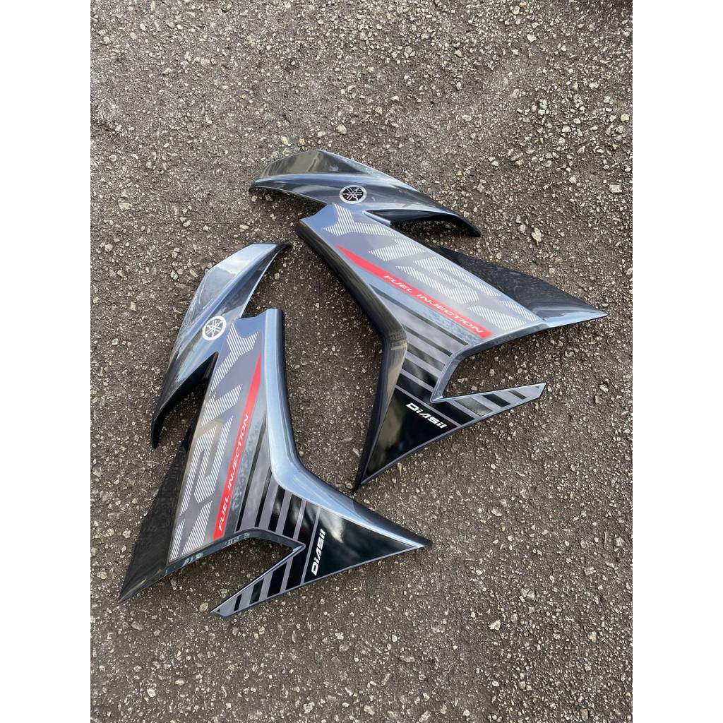 COVERSET BODYSET Y15ZR V1 V2 DBMN8 GREY RM7 RED MERAH BATMAN 2024 SIAP TANAM PREMIUM EDITION Y15 ORIGINAL VELOZI ST-13-1