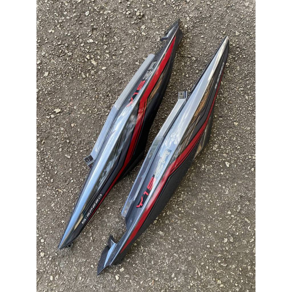 COVERSET Y15ZR Y15 V1 V2 SD16 DBMN8 GREY SIAP TANAM  PATTERN LINE ORI VELOZI PREMIUM BODYSET ORIGINAL SD16-5