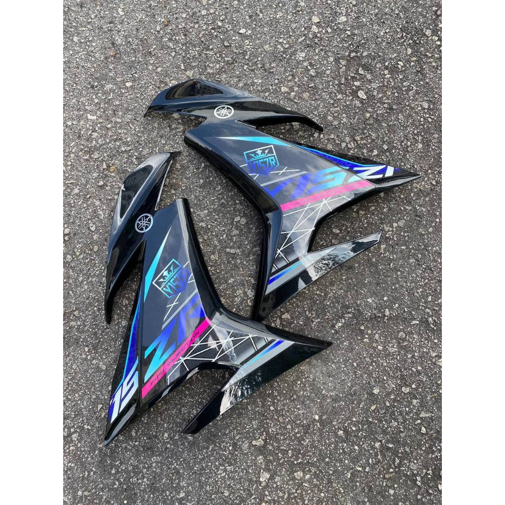 COVERSET BODYSET YAMAHA Y Y15 Y15ZR V1 V2 DR SP BLACK VIETNAM EDITION DOCTOR 021 SIAP TANAM