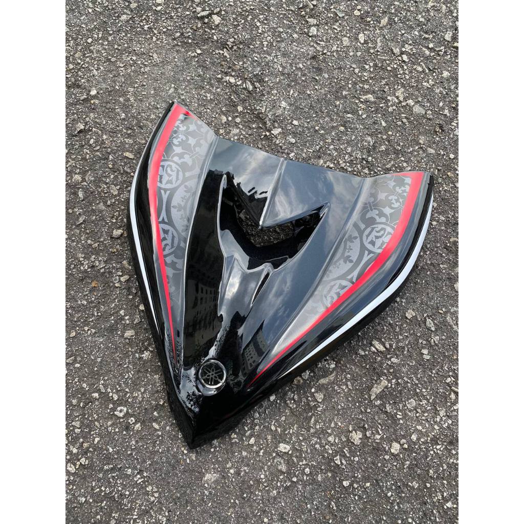 COVERSET BODYSET LC LC135 V2 HITAM MERAH BLACK BATIK STANDARD MM-08 STRIPE SIAP TAMPAL YAMAHA M MATE VERSION