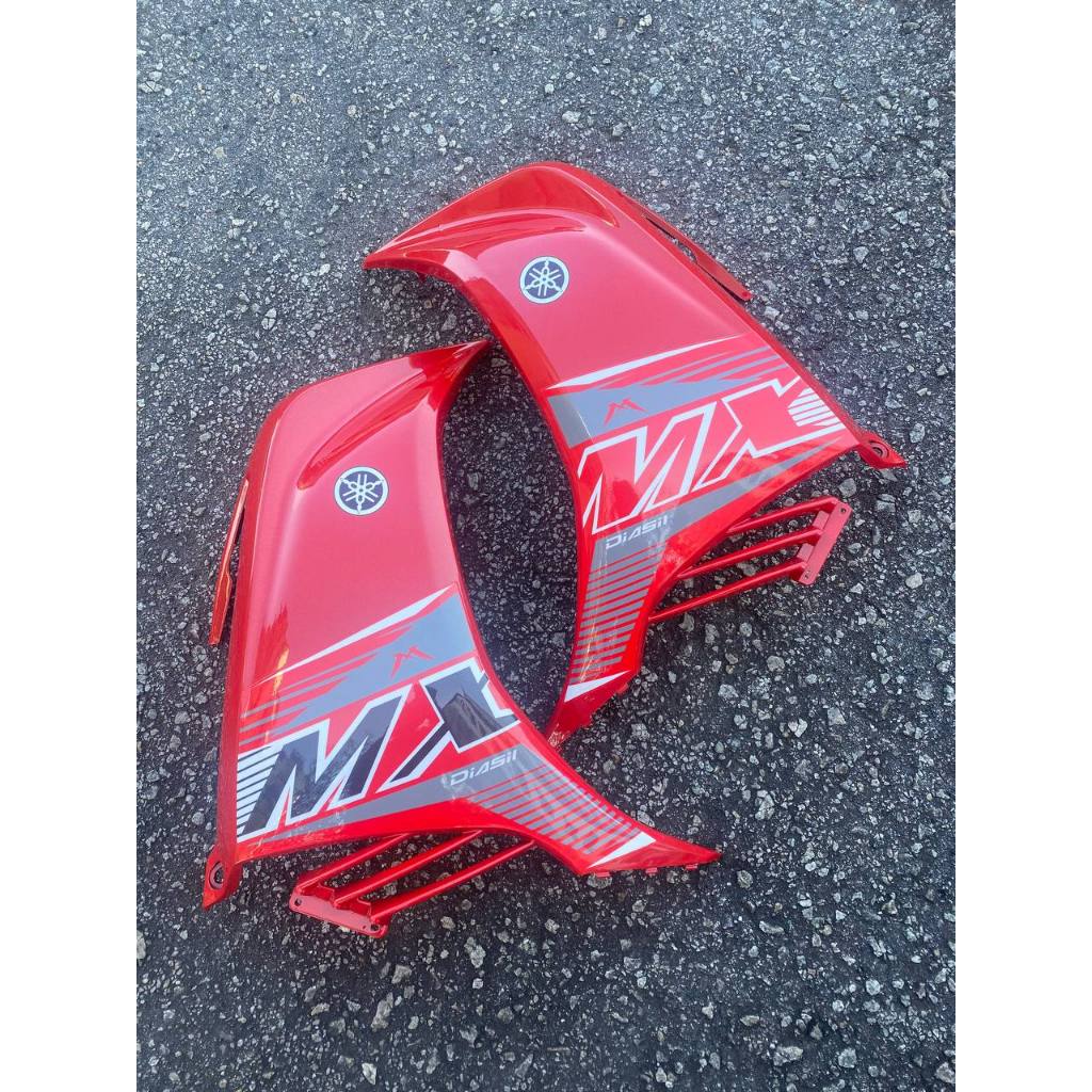 COVERSET BODYSET YAMAHA LC135 LC 135 V2 V3 V4 MX KING RED SUN 2021 STICKER TANAM OEM ORIGINAL EQUIPMENT MANUFACTURED