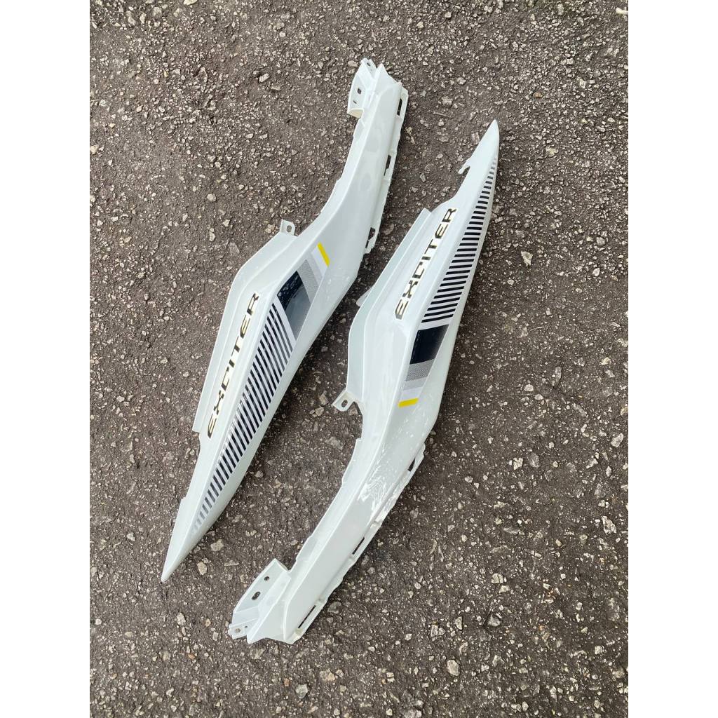 Y16 COVERSET Y16ZR EXCITER EX CRYSTAL WHITE BLACK SPECIAL EDITION Y16-ER-1 ORIGINAL VELOZI YAMAHA SIAP TANAM READY STOK