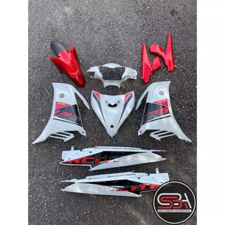 COVERSET YAMAHA LC135 V1 V2 V3 V4 V5 EXR BLACK WHITE GREY ORANGE RED CM6 EXCITER RC 2020 OEM SET STRIPE TANAM