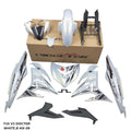 COVERSET BODYSET YAMAHA Y15 Y15ZR V1 V2 WHITE BLACK MX 09 DOCTOR SIAP TANAM