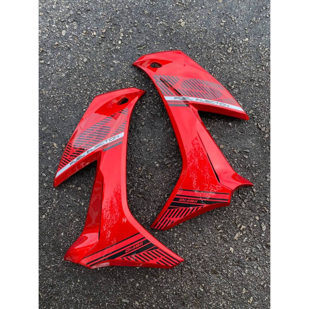 HONDA RSX RS-X 150 RSX150 COVERSET DOCTOR / VELOZI P RED RM7 BATMAN 030 2015 COLOR SIAP TANAM