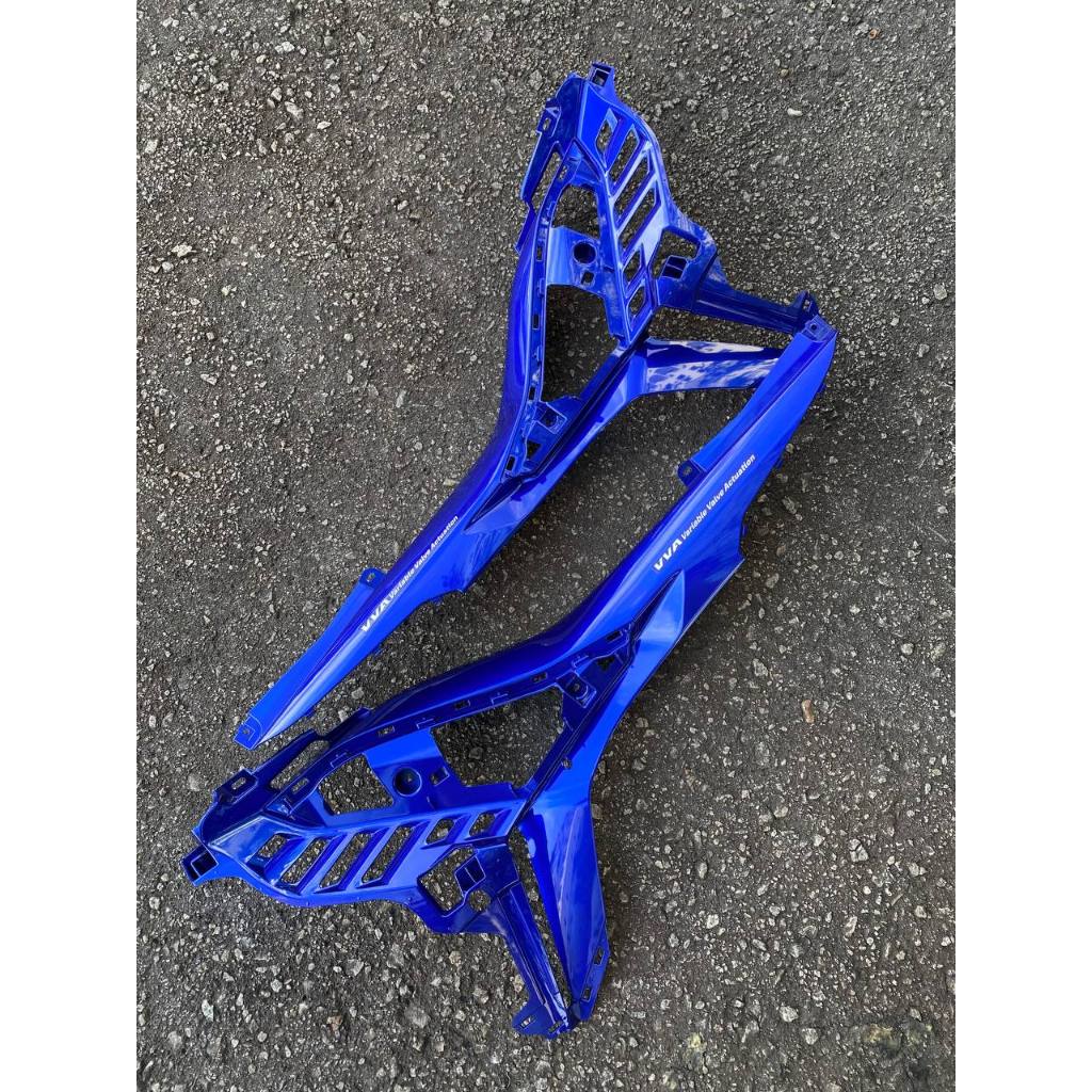 Y16 V1 V2 COVERSET Y16ZR DPBMC BLUE BIRU MOVISTAR M PUTIH ORIGINAL VELOZI YAMAHA SIAP TANAM READY STOK M1 M2