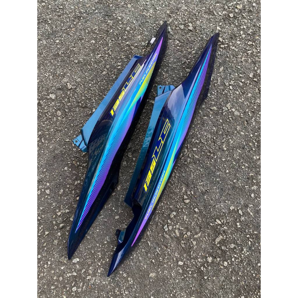 MOTORCYCLE COVERSET BODYSET LC135 LC V8 DOXOU CHAMELEON PURPLE L8-DX-1 FUEL INJECTION FI YAMAHA SIAP TANAM VELOZI