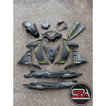COVERSET BODYSET SYM VF3i 185 LE GREEN ORIGINAL COLOR VERSION V DOCTOR SIAP TAMPAL