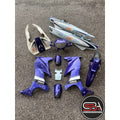 COVERSET ORIGINAL HLY YAMAHA 125Z 125ZR PURPLE SABIT STRIPE STICKER SIAP TAMPAL PERCUMA EMBLEM TIMBUL HONG LEONG YAMAHA