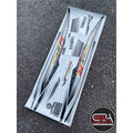STICKER BODY SET / COVERSET MALAYSIA 125Z MORITAKA SILVER ROBOT ZR YAMAHA ORIGINAL