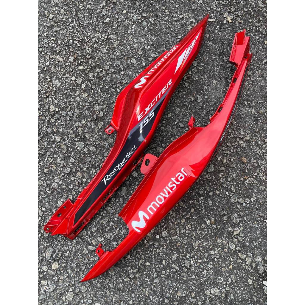 Y16 COVERSET Y16ZR RM7 6WM MOVISTAR MERAH M PUTIH Y16-M4 ORIGINAL VELOZI YAMAHA SIAP TANAM READY STOK