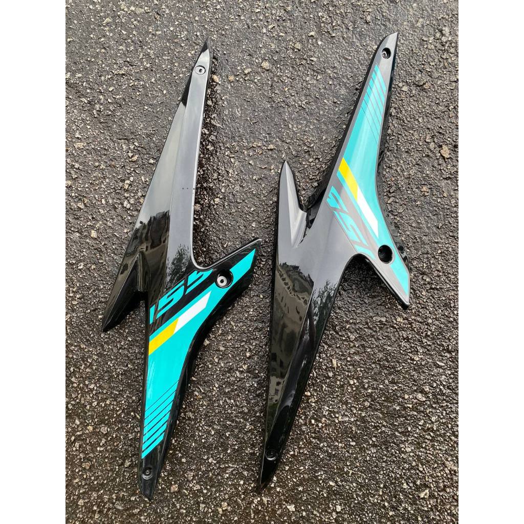 COVERSET BODYSET NVX 155 NVX155 V1 YAMAHA DOCTOR CYAN 005 SIAP TANAM