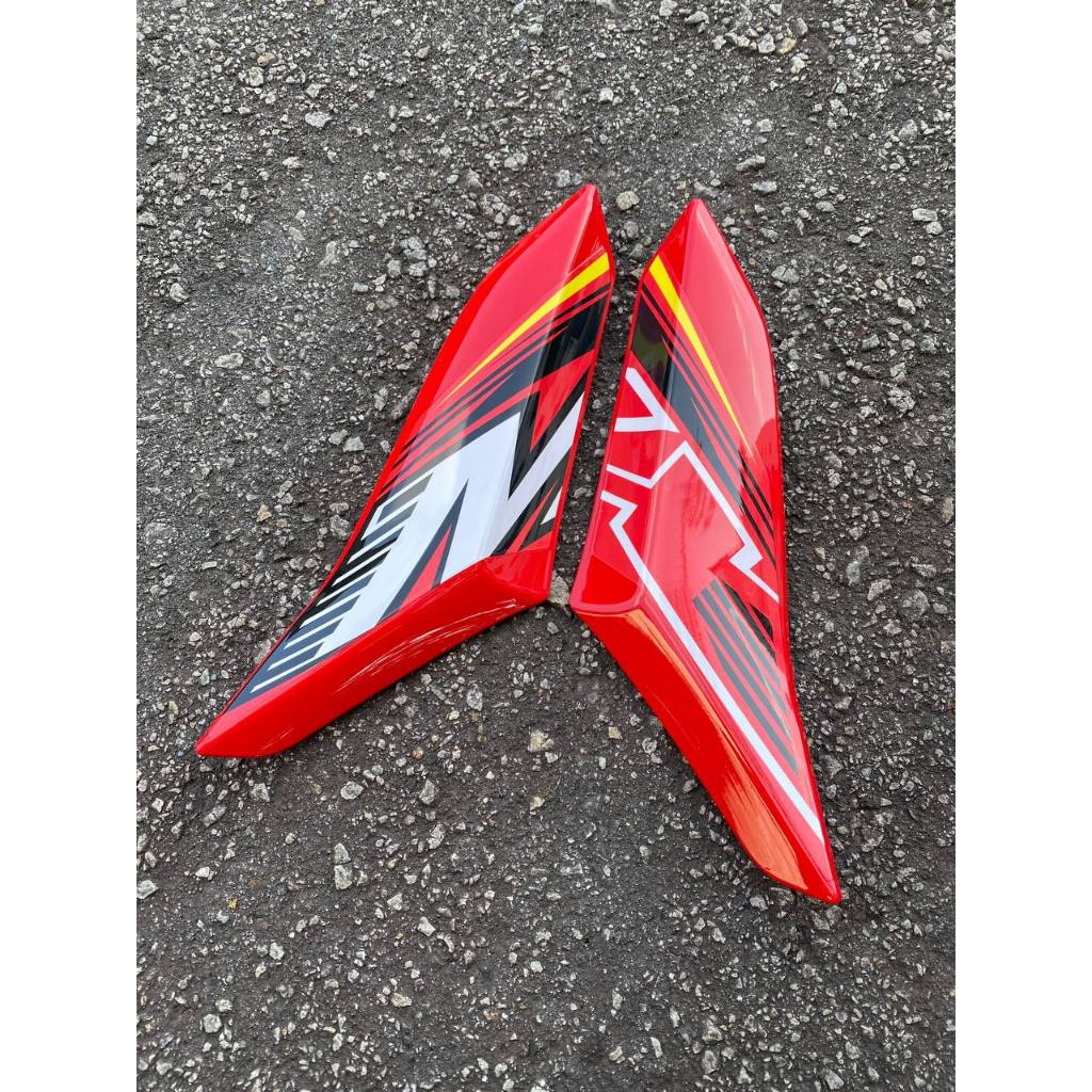 Y16 COVERSET Y16ZR V1 V2 ABS MX KING RED SUN WHITE Y16-MXK-3 / Y16-V2-MXK-1 ORIGINAL VELOZI YAMAHA SIAP TANAM