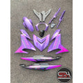COVERSET BODYSET Y15ZR V1 V2 BPM1 PURPLE METALIC BLACK BATMAN 2015 SIAP TANAM PREMIUM EDITION Y15 ORIGINAL VELOZI