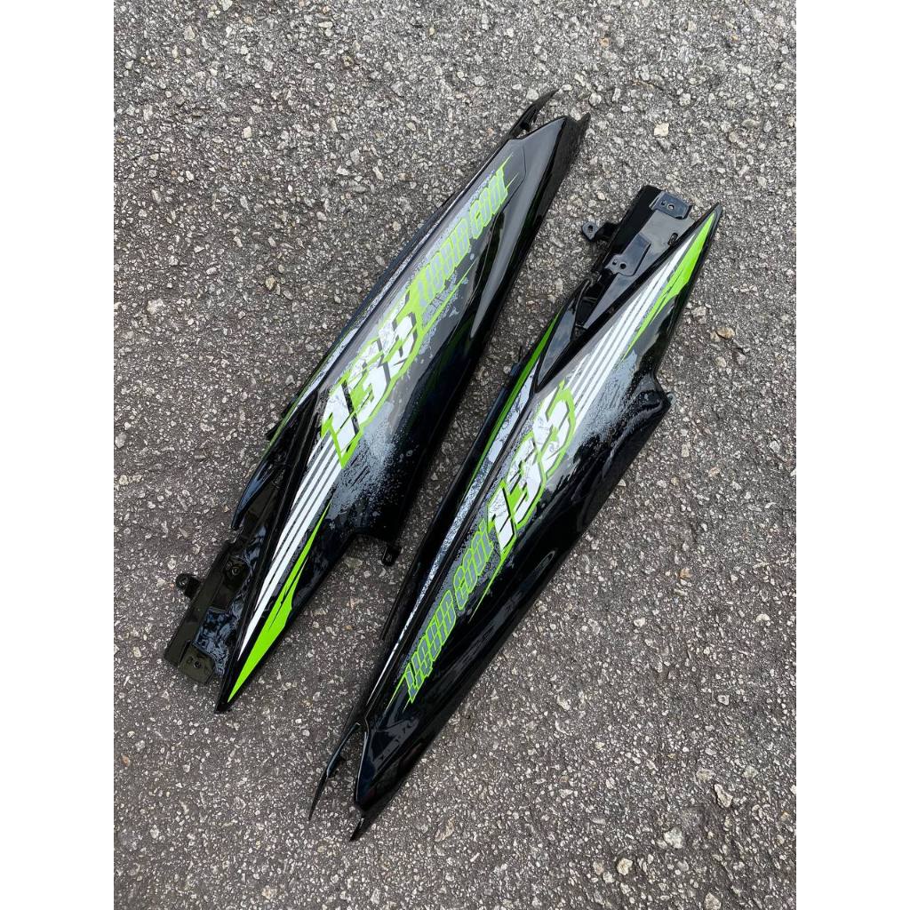 COVERSET YAMAHA LC LC135 V2 JUPITER MX APPLE GREEN WHITE L2-JMX-B-1 BODYSET SIAP TANAM VELOZI WITH COVER METER