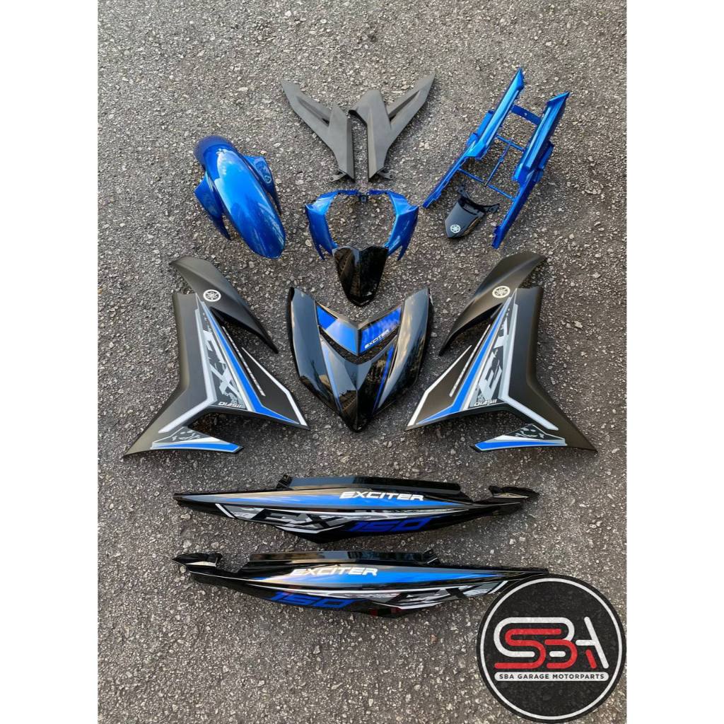 COVER SET Y15ZR V1 V2 EXCITER THAI VPBC5 BLACK ET10 TANAM COVERSET PREMIUM EDITION YSUKU ORIGINAL VELOZI