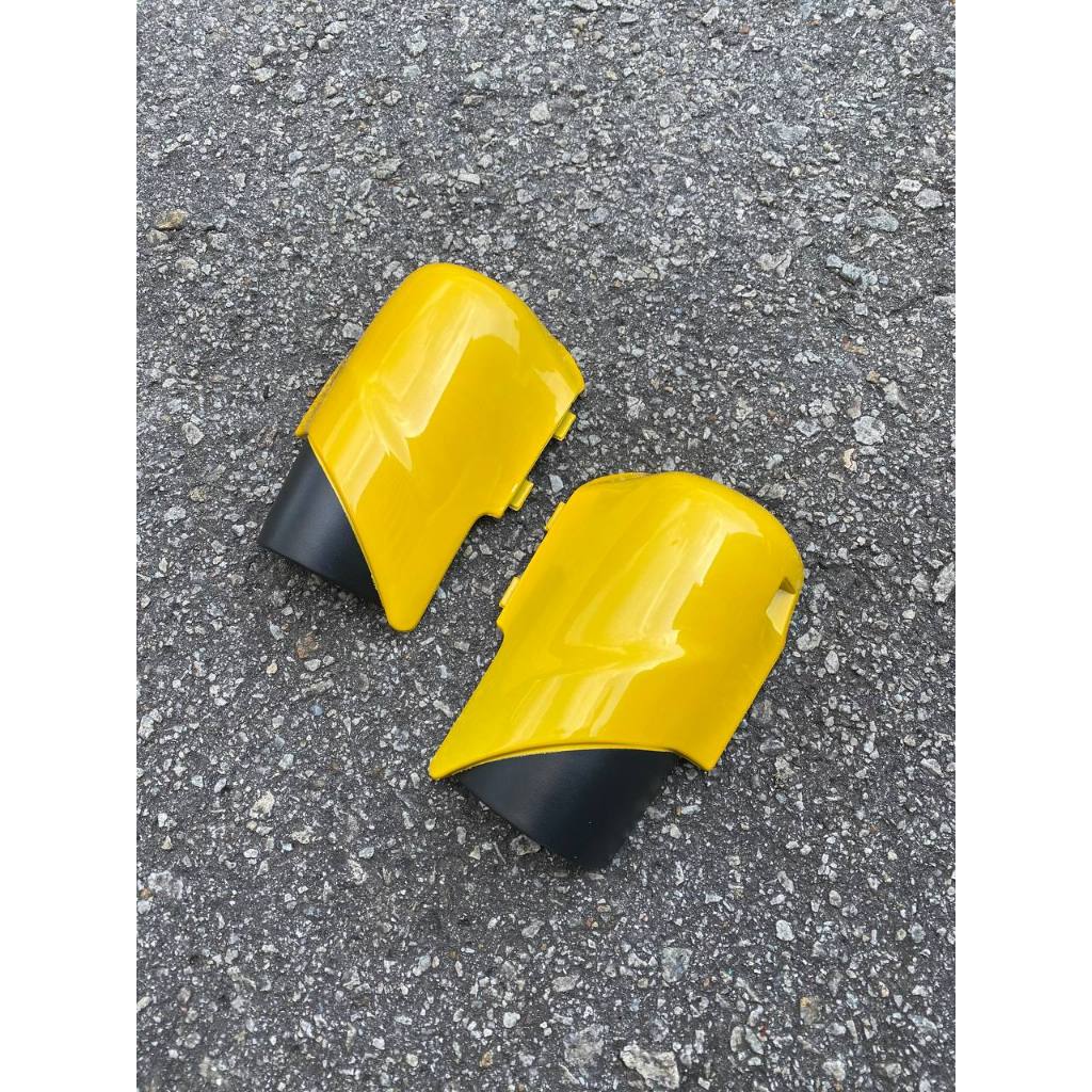 COVERSET ORIGINAL HLY – YAMAHA 125ZR KUNING BATA STRIPE SIAP TAMPAL – PERCUMA EMBLEM TIMBUL – HONG LEONG YAMAHA