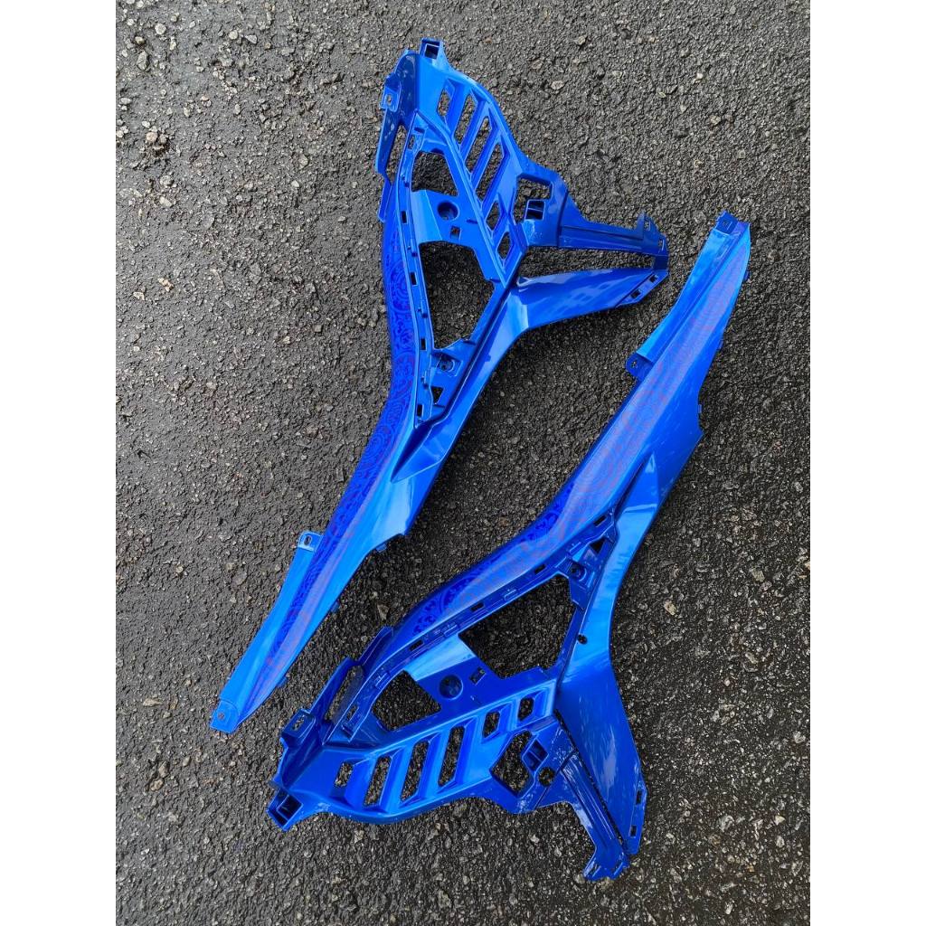 Y16 V1 V2 COVERSET Y16ZR BIRU SILVER BATIK VPBC5 S3 Y16-B-3 ORIGINAL VELOZI YAMAHA SIAP TANAM READY STOK