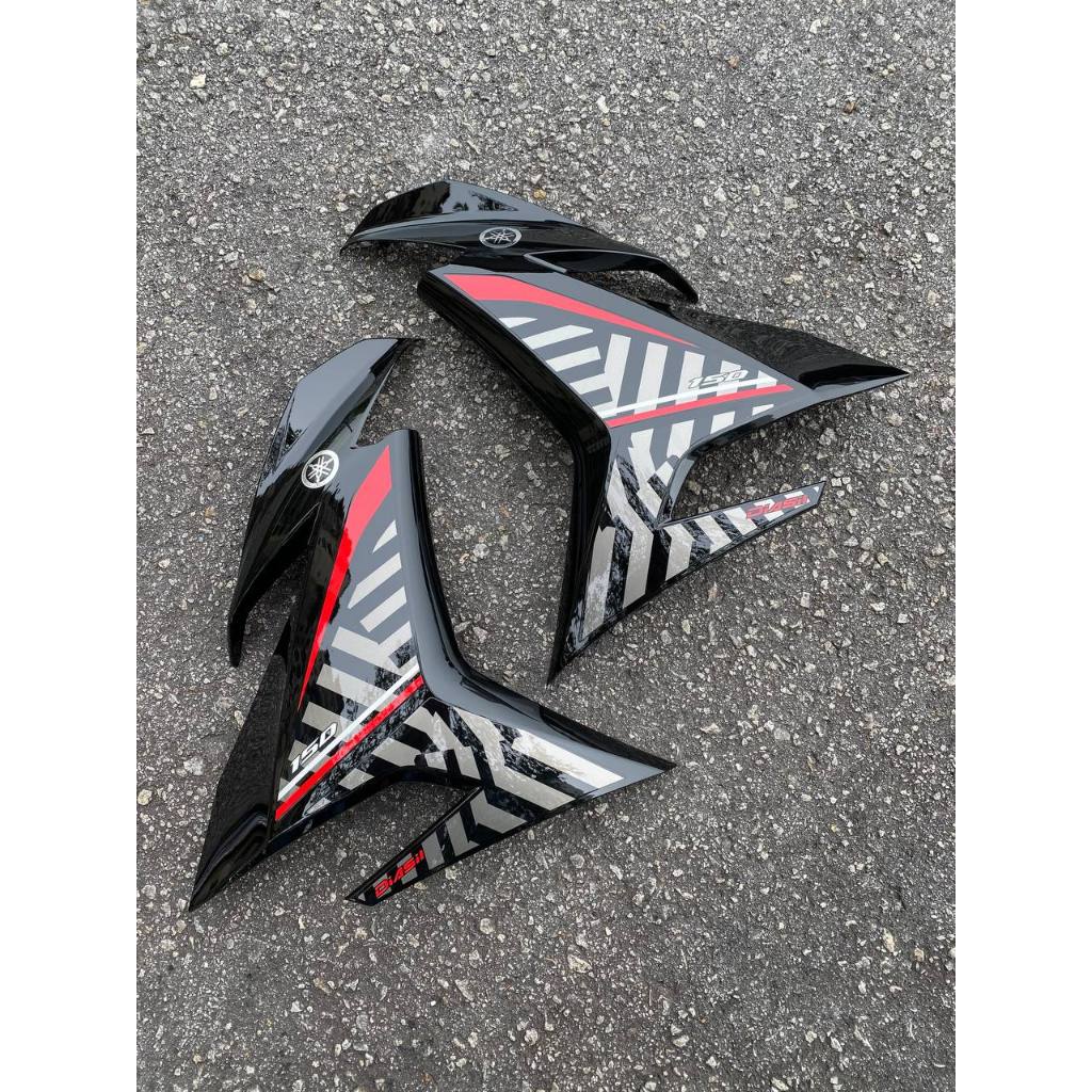 COVERSET Y15 Y15ZR V1 V2 EXCITER RC RED SUN BLACK TANAM COVER SET PREMIUM EDITION BODYSET YSUKU ORIGINAL VELOZI RC-9