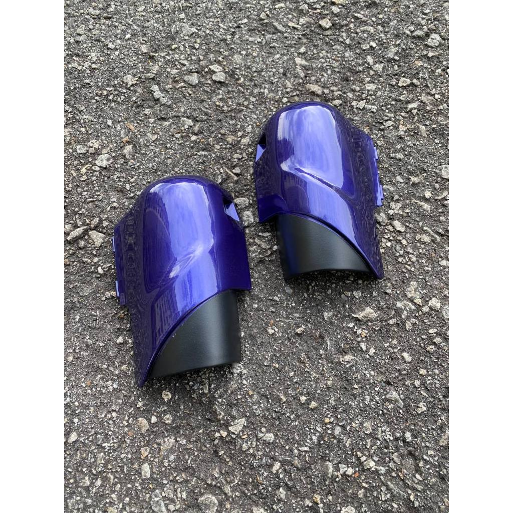 COVERSET ORIGINAL HLY YAMAHA 125Z 125ZR PURPLE SABIT STRIPE STICKER SIAP TAMPAL PERCUMA EMBLEM TIMBUL HONG LEONG YAMAHA