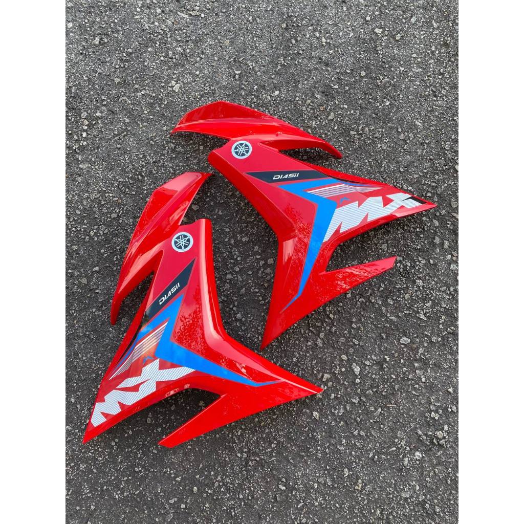 COVERSET Y15ZR Y15 V1 V2 MX KING MXK RED SUN BLACK TANAM ORIGINAL VELOZI PREMIUM BODYSET MXK15