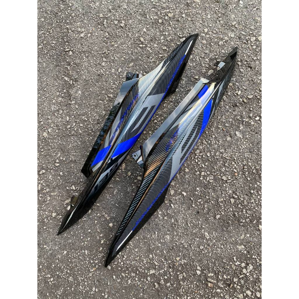 MOTORCYCLE COVERSET BODYSET LC135 LC V8 RC DPBMC BLACK FUEL INJECTION FI YAMAHA SIAP TANAM VELOZI L8-RC-5