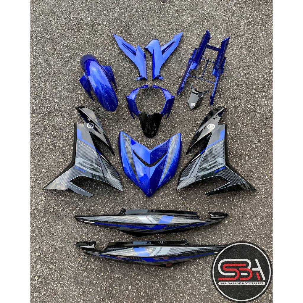 COVERSET Y15ZR V1 V2 EXCITER RC BLACK DPBMC HITAM BIRU TANAM PREMIUM EDITION BODYSET Y15ZR ORIGINAL VELOZI RC-8