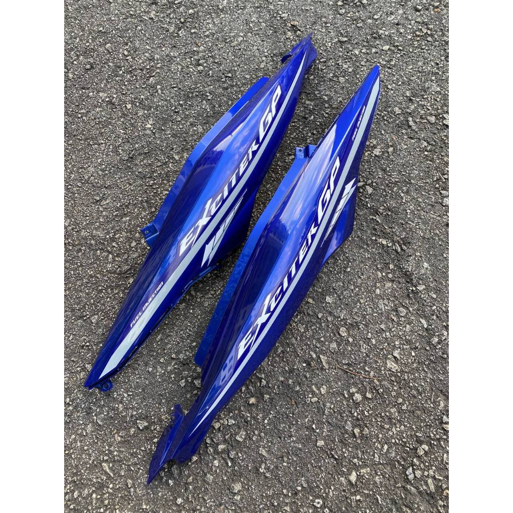 COVERSET BODYSET YAMAHA EXCITER GP BIRU DPBMC DESIGN 2021 Y15 Y15ZR YSUKU V2 FREE EMBLEM TIMBUL VELOZI E8