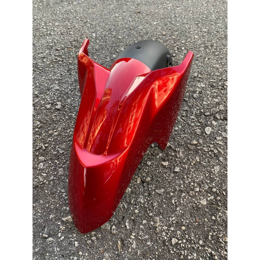 COVERSET YAMAHA ORIGINAL SIAP TAMPAL LC135 LC V6 MERAH RM7 STRIPE FIERY RED SE ORIGINAL HONG LEONG HLY 100%