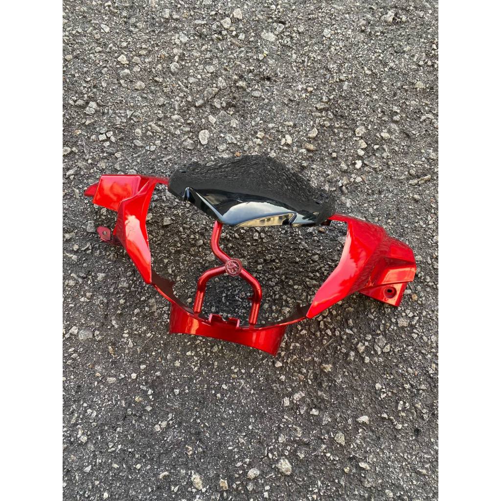 COVERSET YAMAHA ORIGINAL SIAP TAMPAL LC135 LC V6 MERAH RM7 STRIPE FIERY RED SE ORIGINAL HONG LEONG HLY 100%
