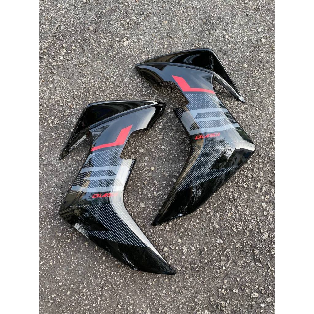 Y16 V1 V2 COVERSET Y16ZR EXCITER RC RM7 BLACK MERAH ABS Y16-ECT-RC-9 ORIGINAL VELOZI YAMAHA SIAP TANAM READY STOK