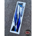 STICKER BODYSET / STRIPE COVERSET LC135 V1 BIRU HITAM ORIGINAL COLOUR NEW ARRIVAL MORITAKA YAMAHA