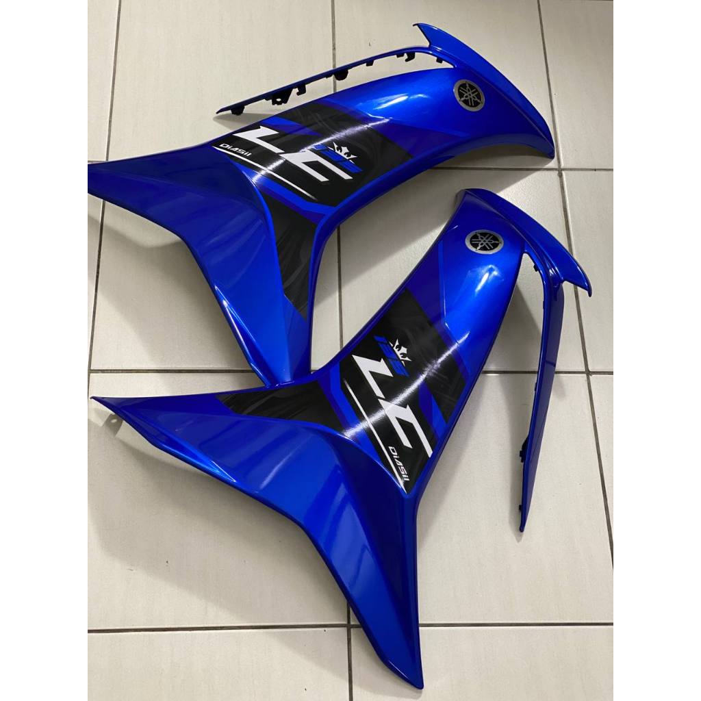 MOTORCYCLE COVERSET BODYSET LC135 LC V8 VPBC5 BIRU STANDARD L8-ST-2 FUEL INJECTION FI YAMAHA SIAP TANAM VELOZI