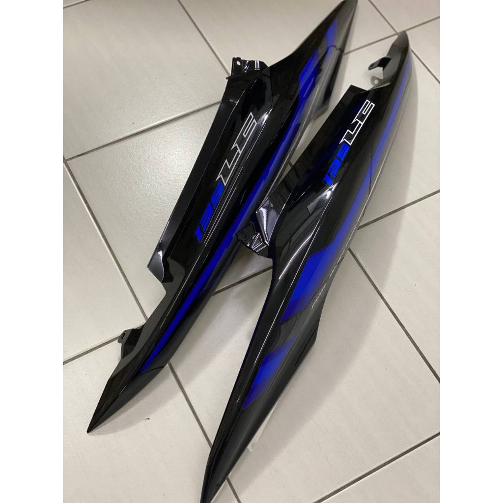 MOTORCYCLE COVERSET BODYSET LC135 LC V8 VPBC5 BIRU STANDARD L8-ST-2 FUEL INJECTION FI YAMAHA SIAP TANAM VELOZI