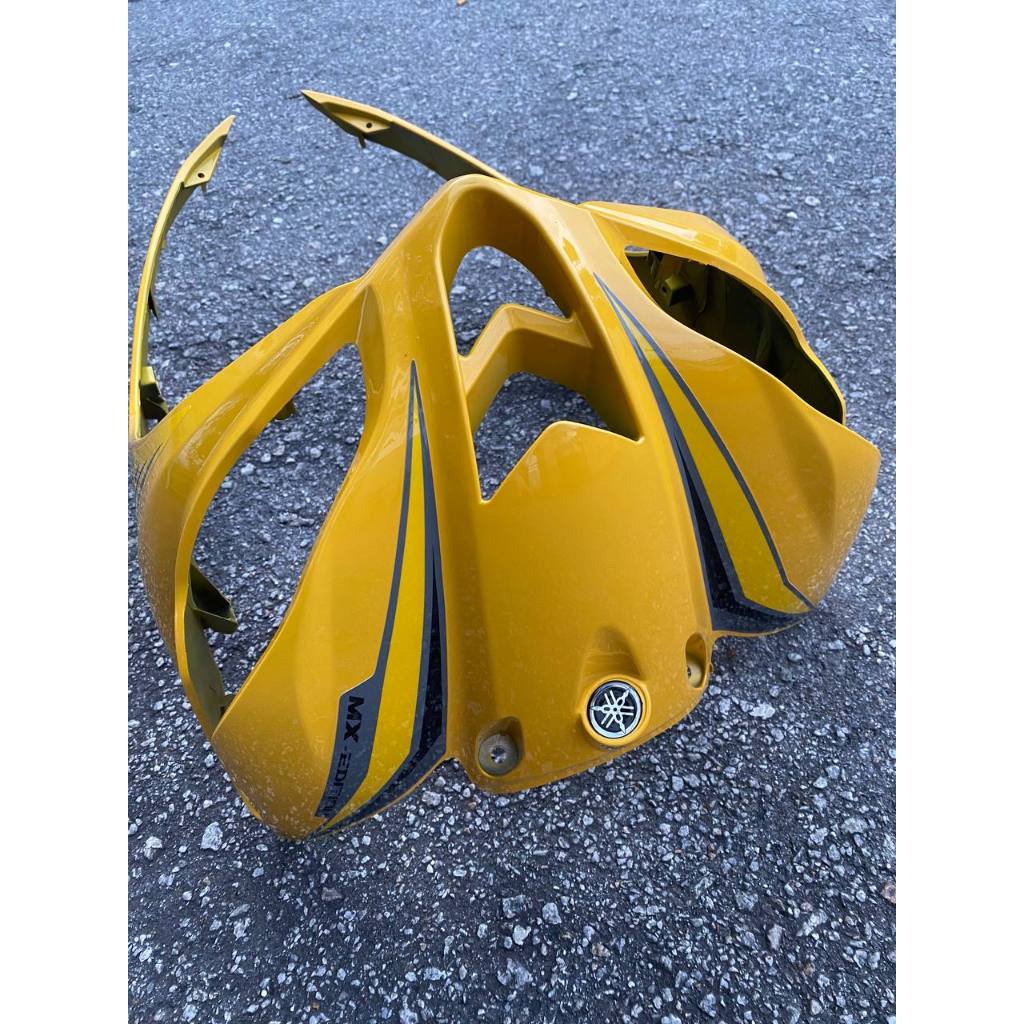 COVERSET BODYSET OEM SET LAGENDA SRL115 / 115Z Fi MX YELLOW 011 DOCTOR SIAP TANAM