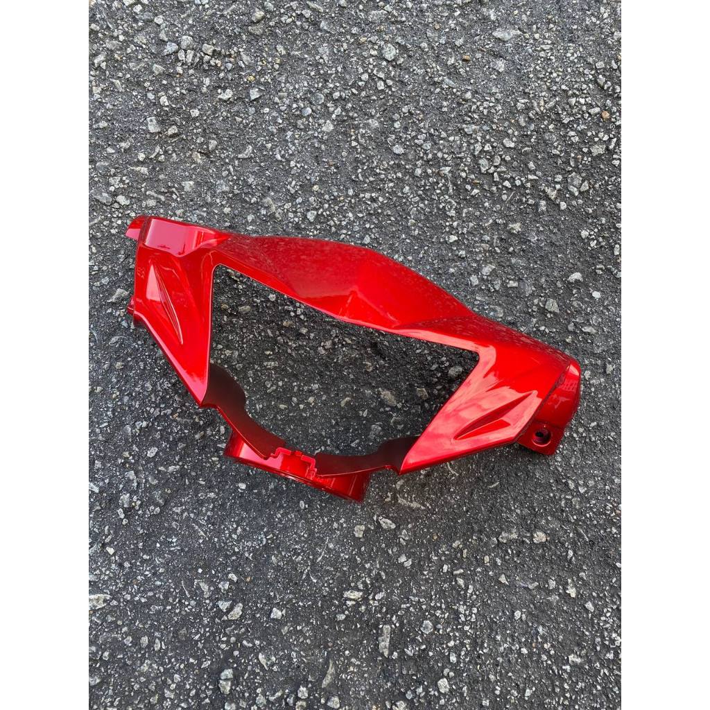 COVERSET BODYSET YAMAHA LC135 LC 135 V1 RM7 MERAH BLACK BATMAN ( L1-BM-2 ) STRIPE SIAP TAMPAL VELOZI
